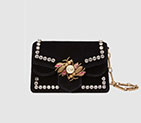 Gucci Broadway velvet mini bag 489218 9FRET 8114 489218