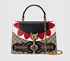 Gucci Broche GG Supreme top handle bag 466432 K9GEX 8027 466432