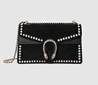 Gucci Dionysus suede shoulder bag with crystals 400249 CXZFN 8143 400249