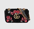 Gucci GG Marmont embroidered velvet mini bag 446744 K4DTT 1093 446744