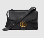 Gucci GG Marmont leather shoulder bag 400245 A7M0T 1000 400245
