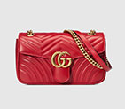 Gucci GG Marmont matelasse shoulder bag 443497 DRW3T 6433 443497