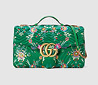 Gucci GG Marmont maxi floral jacquard shoulder bag 466448 K9TDT 8846 466448