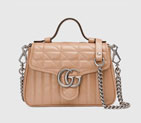 Gucci GG Marmont mini top handle bag 583571 UM8AN 2754 583571