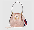 Gucci GG Marmont quilted leather bucket bag 476674 D8GET 5972 476674