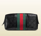 Gucci GG imprime leather cosmetic case 371904 FOO7N 1060 371904