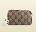 Gucci GG supreme canvas clip key case 233183 KGD6N 9777