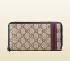 Gucci GG supreme zip around wallet 308009 KGD8R 9774 308009
