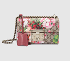 Gucci Padlock Blooms shoulder bag 409487 KU2IN 8693 409487