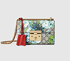 Gucci Padlock GG Blooms shoulder bag 409487 KU2IG 8492 409487