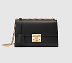 Gucci Padlock leather shoulder bag 409486 AP00G 1000 409486