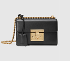 Gucci Padlock leather shoulder bag 409487 AP00G 1000 409487