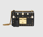 Gucci Padlock studded leather shoulder bag 432182 DLXDG 1088 432182