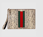 Gucci Python men bag with Web 433665 LRO1T 9385 433665