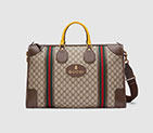 Gucci Soft GG Supreme duffle bag with Web 459291 K5I9T 8855 459291