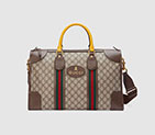 Gucci Soft GG Supreme duffle bag with Web 459311 K5I9T 8855 459311