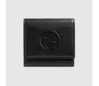 Gucci Soho leather flap wallet 351485 A7M0G 1000 351485