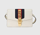 Gucci Sylvie leather belt bag 476811 CVL1G 8560 476811