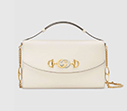 Gucci Zumi smooth leather small shoulder bag 572375 05J0X 9022 572375