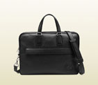 Gucci black leather briefcase 322057 A7M0N 1000 322057