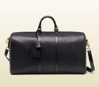 Gucci bright diamante leather carry-on duffle bag 355639
