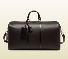 Gucci bright diamante leather carry-on duffle bag 355639