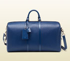 Gucci bright diamante leather carry-on duffle bag 355639