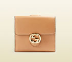 Gucci icon leather french flap wallet 369676