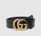 Gucci leather belt with interlocking GG buckle 397660 AP00T 1000 397660