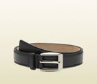 Gucci leather classic square buckle belt 336831 BGH0N 1000 336831