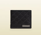 Gucci metal bar bi-fold wallet 233107 AA61R 1000 233107