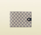 Gucci micro gg supreme canvas bi-fold wallet 281968 FX53N 4060 281968