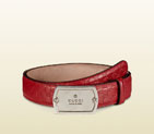 Gucci microguccissima belt with dog tag buckle 322293 AR41N 6420 322293