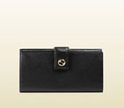 Gucci miss GG leather continental wallet 337335
