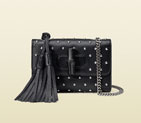 Gucci miss bamboo small studded leather shoulder bag 387612 A88EN 1000