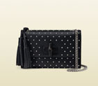 Gucci miss bamboo studded leather shoulder bag 387611 A88EN 1000