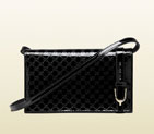 Gucci nice GG microguccissima patent leather wallet with strap 354086 AV13G 1000