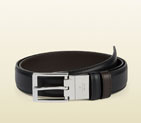 Gucci reversible leather belt with square buckle 387041 BGHIN 1062 387041