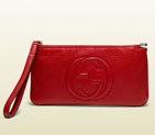 Gucci swing leather wristlet 295840 A7M0G 6523