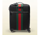 Gucci techno fabric wheeled carry-on suitcase 368778 KWT5N 1060 368778