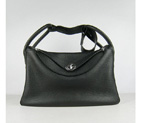 Hermes Lindy 34CM Shoulder Bag Black H1056 H1056