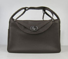 Hermes Lindy 34CM Shoulder Bag Dark Coffee H1056 H1056