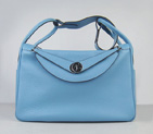 Hermes Lindy 34CM Shoulder Bag Light blue H1056 H1056