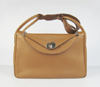 Hermes Lindy 34CM Shoulder Bag Light brown H1056 H1056