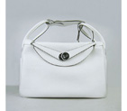 Hermes Lindy 34CM Shoulder Bag white H1056 H1056
