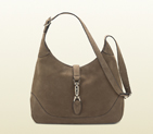 Jackie nubuck leather shoulder bag 277520 AHH0G 2319