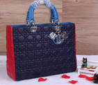 Lady Dior Bag Medium Bag Sheepskin Leather D1667 Three-color D1667