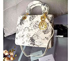 Lady Dior Bag Python leather D1655 D1655