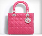 Lady Dior bag in Rose The lambskin CAL44551 M13P