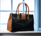 Louis Vuitton Cruise 2015 Tote Bag M42852 Black&Wheat M42852